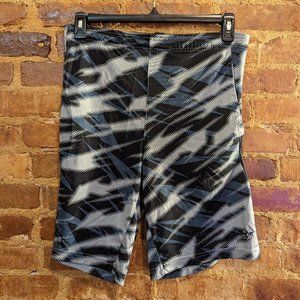 Adidas Climalite Men’s Athletic Shorts Black Navy Gray Size Small